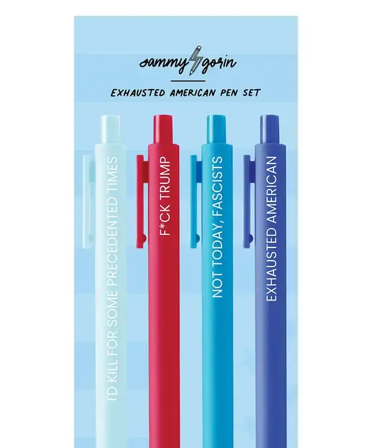 Sammy Gorin - SAG SAG OSPE -  Exhausted American Gel Pen Set