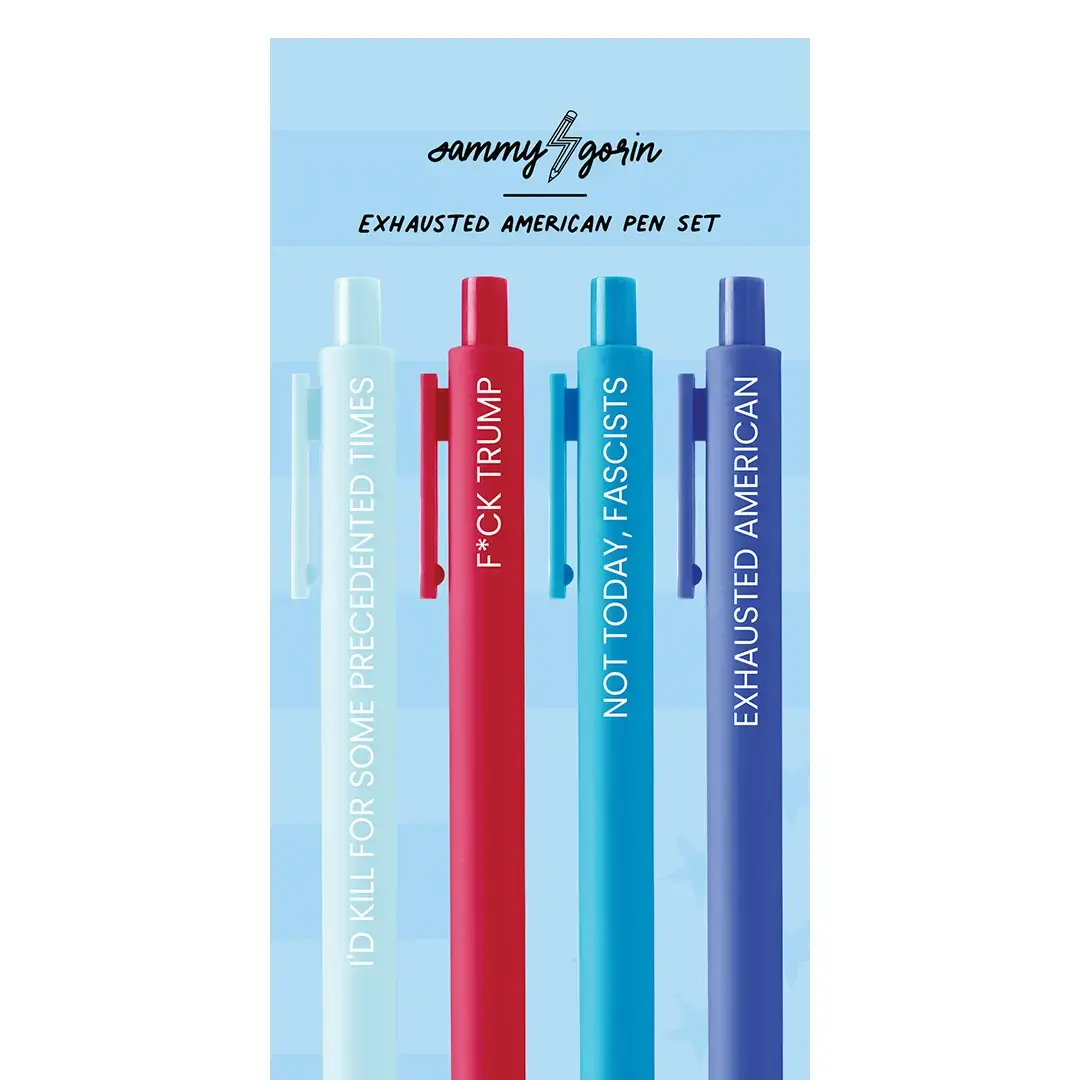 Sammy Gorin - SAG SAG OSPE -  Exhausted American Gel Pen Set