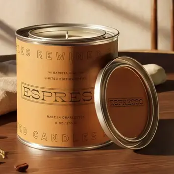 rewined / candlefish Espresso Candle