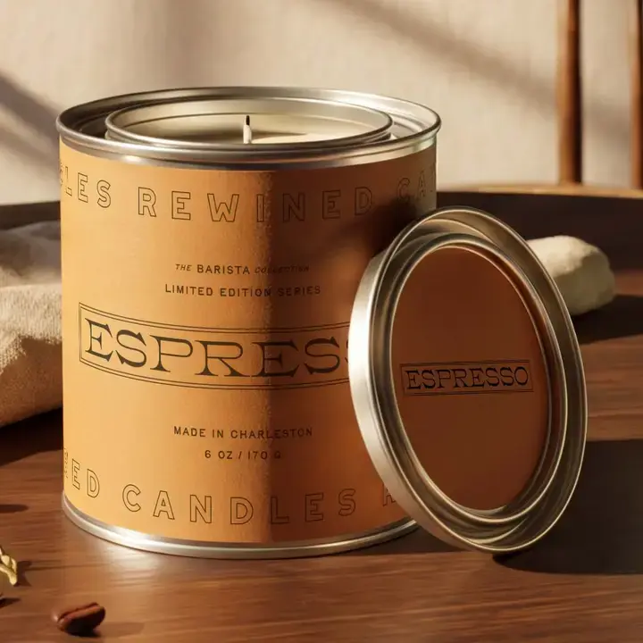 rewined / candlefish Espresso Candle