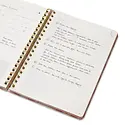 Papier - PA PA HG - Lobster Gingham Recipe Book Guided Spiral Journal