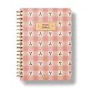 Papier - PA PA HG - Lobster Gingham Recipe Book Guided Spiral Journal