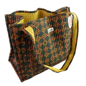 Handker Bandanas / Hemlock Goods - HB HB BA - Royce Quilted Tote Bag