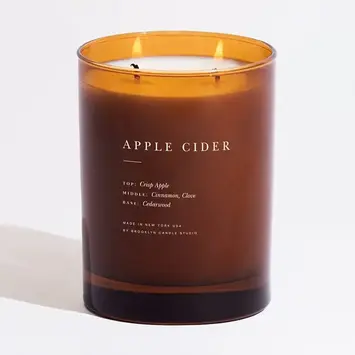 Brooklyn Candle Studio - BCS BCS CALA - Apple Cider Candle Double Wick