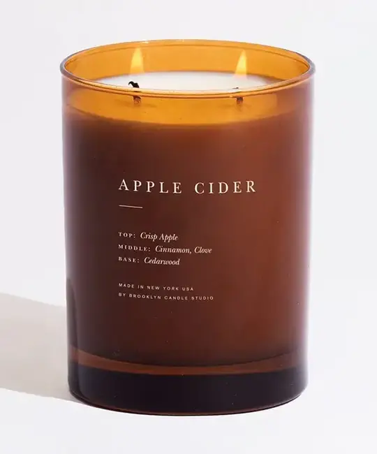 Brooklyn Candle Studio - BCS BCS CALA - Apple Cider Candle Double Wick