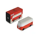Candylab Toys - CT CT BATO - Vw T1 Cinnamon Red Van Wooden Toy Car