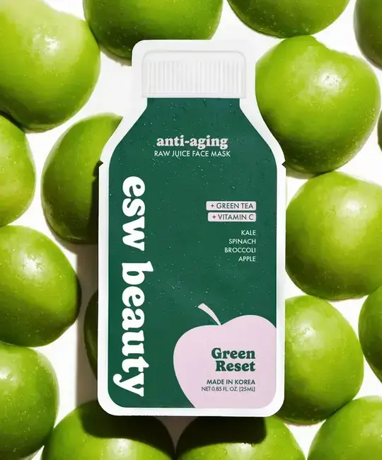 ESW Beauty - ESW ESW APPR - Green Reset Anti Aging Raw Juice Sheet Mask