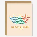 STOGCHO0002 - Happy Allidays Christmas, Hanukkah, Kwanzaa Holiday Card