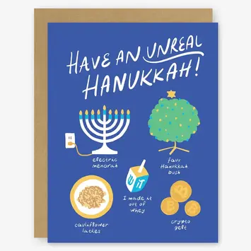 STOGCHAN0001 - Unreal Hanukkah Card