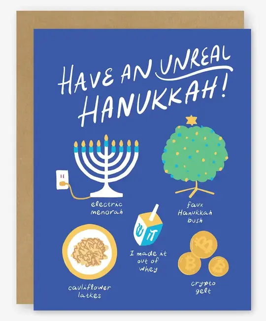 STOGCHAN0001 - Unreal Hanukkah Card