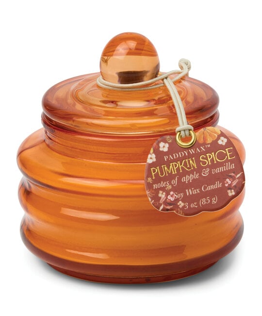 Paddywax - PA PA CASM - Beam Small Glass Vessel, Pumpkin Spice Candle