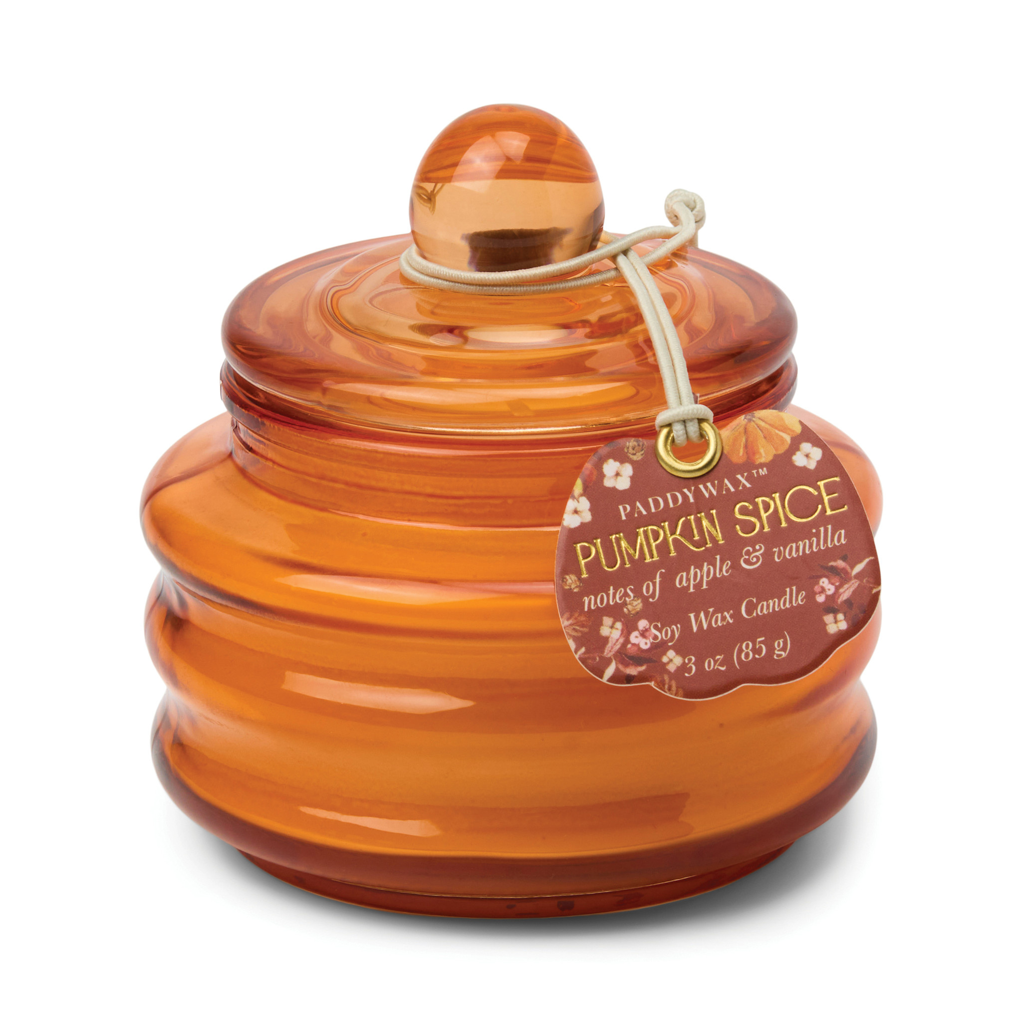 Paddywax - PA PA CASM - Beam Small Glass Vessel, Pumpkin Spice Candle