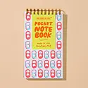 and Here We Are - AHW AHW NBPO - Soda Can Tabs Top Spiral Pocket Notebook, Lined