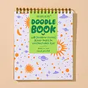 and Here We Are - AHW AHW NBBL - Constellations Doodle BookTop Spiral Square Notebook, Blank