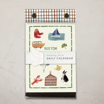 Seedlings - SED SED CADE - 2027 Boston Daily Post Bound Desk Calendar