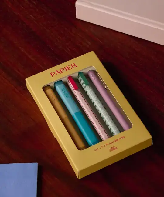 Papier - PA PA OS - Imagination Mixed Pen & Highlighter Set of 5