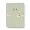 Papier - PA PA NBLI - Moss & Ink Softcover Notebook with Charm, Lined