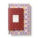 Papier - PA PA NBLI - Checkerboard & Bows Softcover Notebook Set, Lined