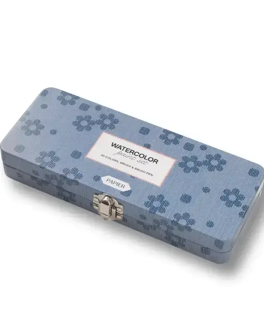 Papier - PA PA DIY - Dot and Daisy Watercolor Paint Set