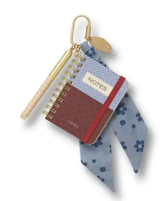 Papier - PA PA ACKC - Pocket Note Charm, Mini Notebook with Pen