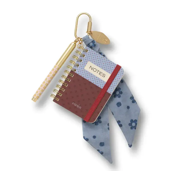 Papier - PA PA ACKC - Pocket Note Charm, Mini Notebook with Pen