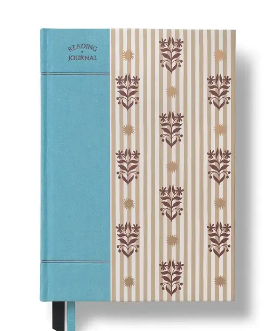 Papier - PA PA NBGU - Fleurs Guided Reading Journal Fabric Notebook