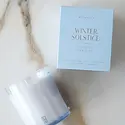 Botanica - BOT BOT CALA - Winter Solstice Pale Blue Glass 12 oz. Holiday Candle