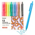 Grabie Art - GRAA GRAA AS - Retractable Colorflow Acrylic Gel Pen Set of 12