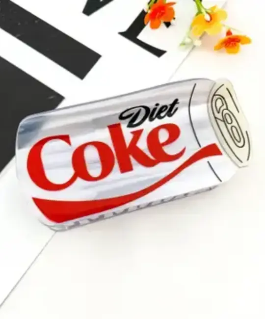 MIL ACHA - Diet Coke Can Claw Hair Clip
