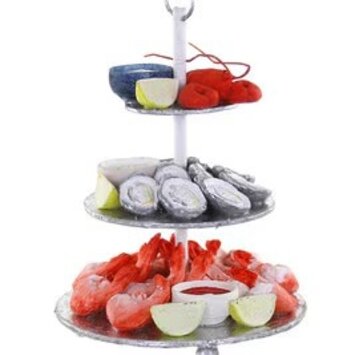 Cody Foster - COF COF OR - Seafood Shelfish Tower Ornament