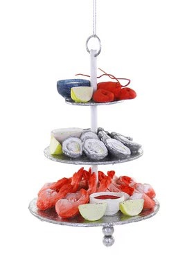 Cody Foster - COF COF OR - Seafood Shelfish Tower Ornament