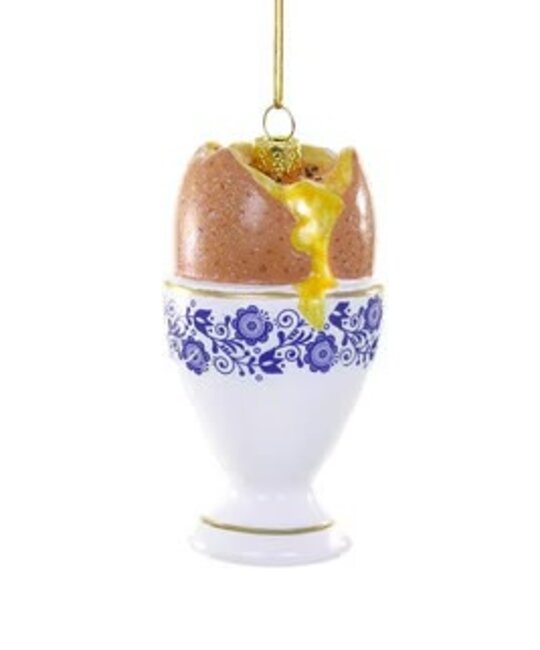 Cody Foster - COF COF OR - Soft Boiled Egg in Egg Cup Ornament