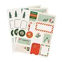 Rifle Paper Co - RP Rifle Paper Co - Pack of 3 Santa’s Workshop Stickers & Labels