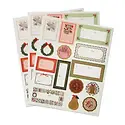 Rifle Paper Co - RP RP GTHO - Christmastide Stickers & Labels, 3 Sheets
