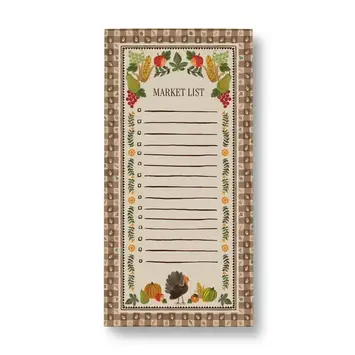 Rifle Paper Co - RP RP NP - Harvest Gingham Market List Notepad
