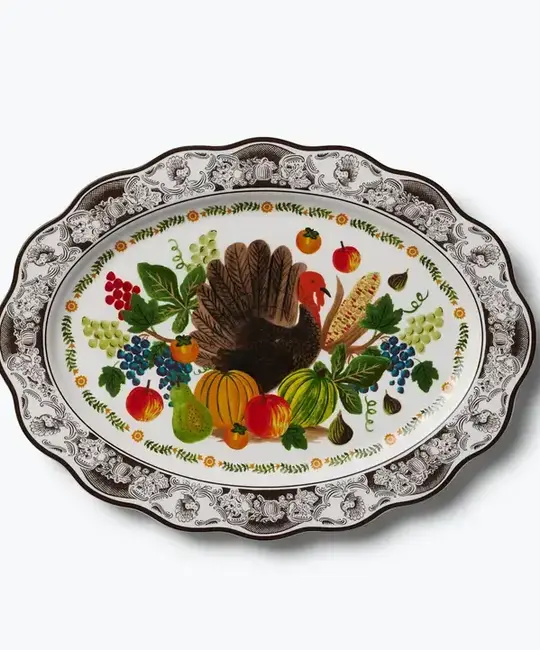 Rifle Paper Co - RP RP HG - Harvest Oval Serving Platter