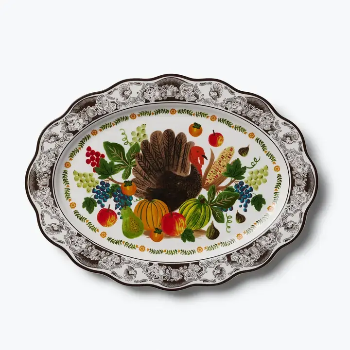 Rifle Paper Co - RP RP HG - Harvest Oval Serving Platter