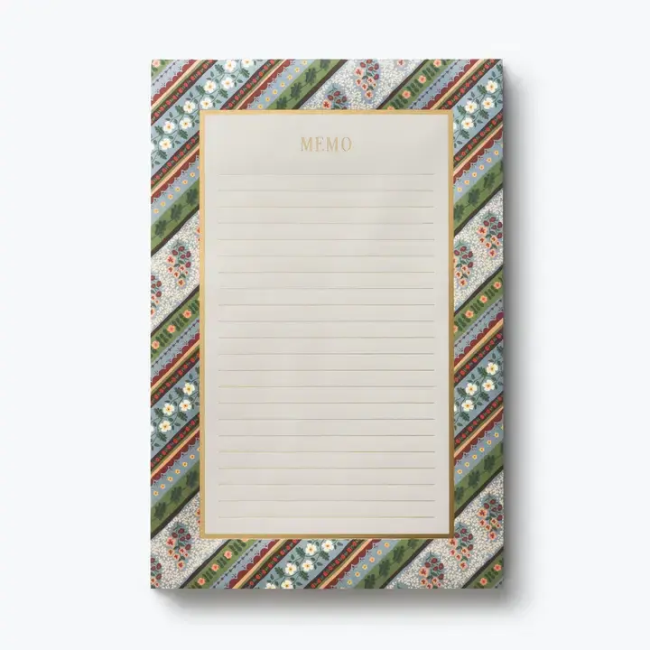 Rifle Paper Co - RP RP NP - Paisley Memo Notepad