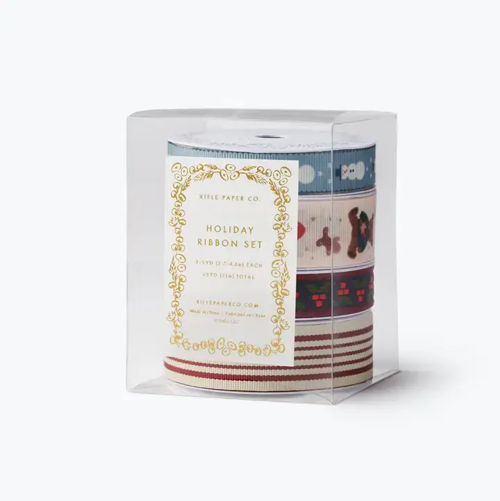 Rifle Paper Co - RP RP RISP - Beary Christmas Ribbon Set