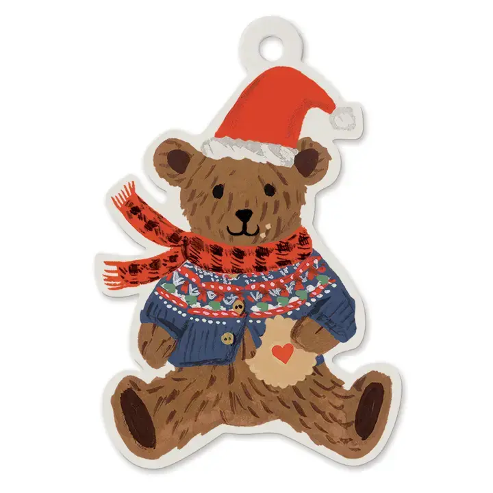 Rifle Paper Co - RP RP GTHO - Beary Christmas Gift Tag