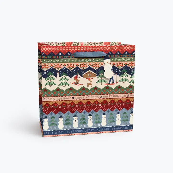 Rifle Paper Co - RP RP GBLA - Ski Chalet Large Gift Bag
