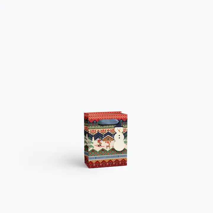 Rifle Paper Co - RP RP GBSM - Ski Chalet Small Gift Bag