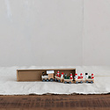 Creative Co-Op - CCO CCO GI - Wood Train with Holiday Passengers