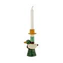 Creative Co-Op - CCO CCO HGDE -  Duck Stoneware Taper Candle Holder