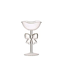 Creative Co-Op - CCO CCO HG - Bow Glass Pedestal Bowl