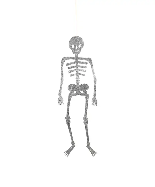 Meri Meri - MEM MEM PSDE - Halloween Glitter Jointed Skeleton Hanging Decorations