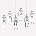Meri Meri - MEM MEM PSDE - Halloween Glitter Jointed Skeleton Hanging Decorations