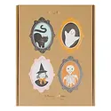 Meri Meri - MEM MEM PS - Halloween Portrait Reusable Plate Set