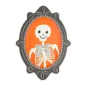 Meri Meri - MEM MEM PS - Halloween Portrait Reusable Plate Set