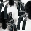 Meri Meri - MEM MEM PSDE - Honeycomb Spiders Halloween Decorations